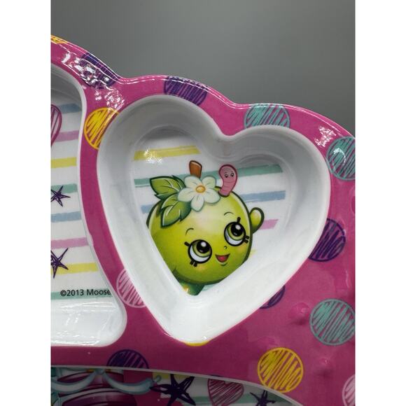 Zak! Designs Shopkins & Doc MsStuffins Plastic Kids Divided Plates Set Of 2 - Picture 10 of 11